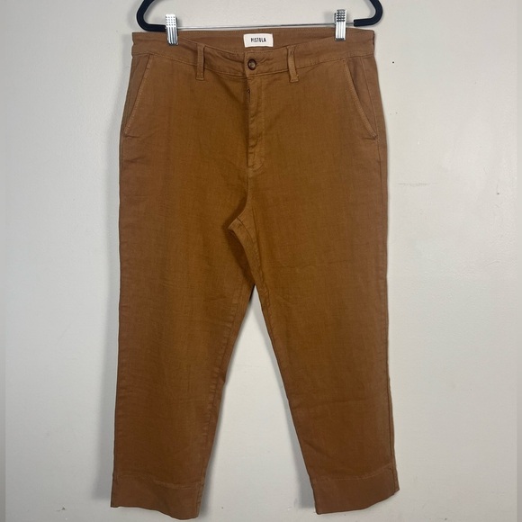 pistola Pants - Pistola Brow Wide Leg Cropped Pants size 31